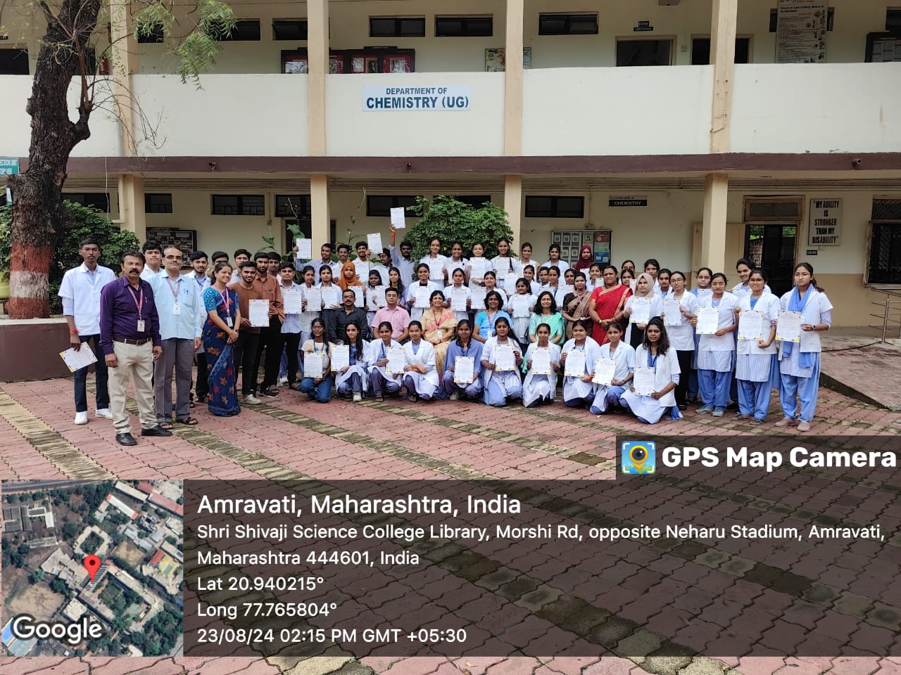 Identification of pesticides Group photo