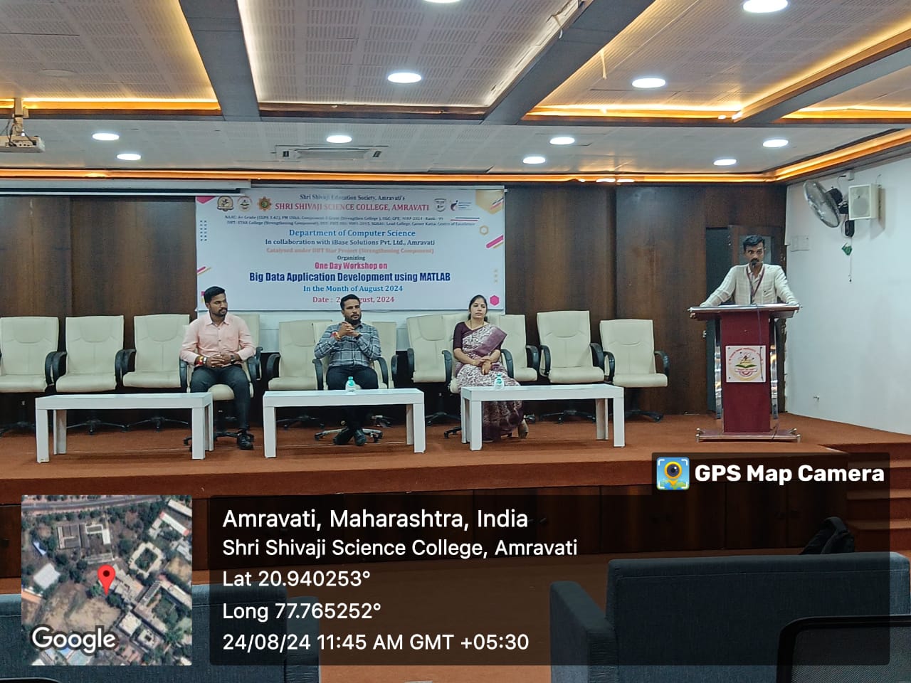 Phase3-Inauguration of One Day Workshop on Big Data Application Development Using MATLAB