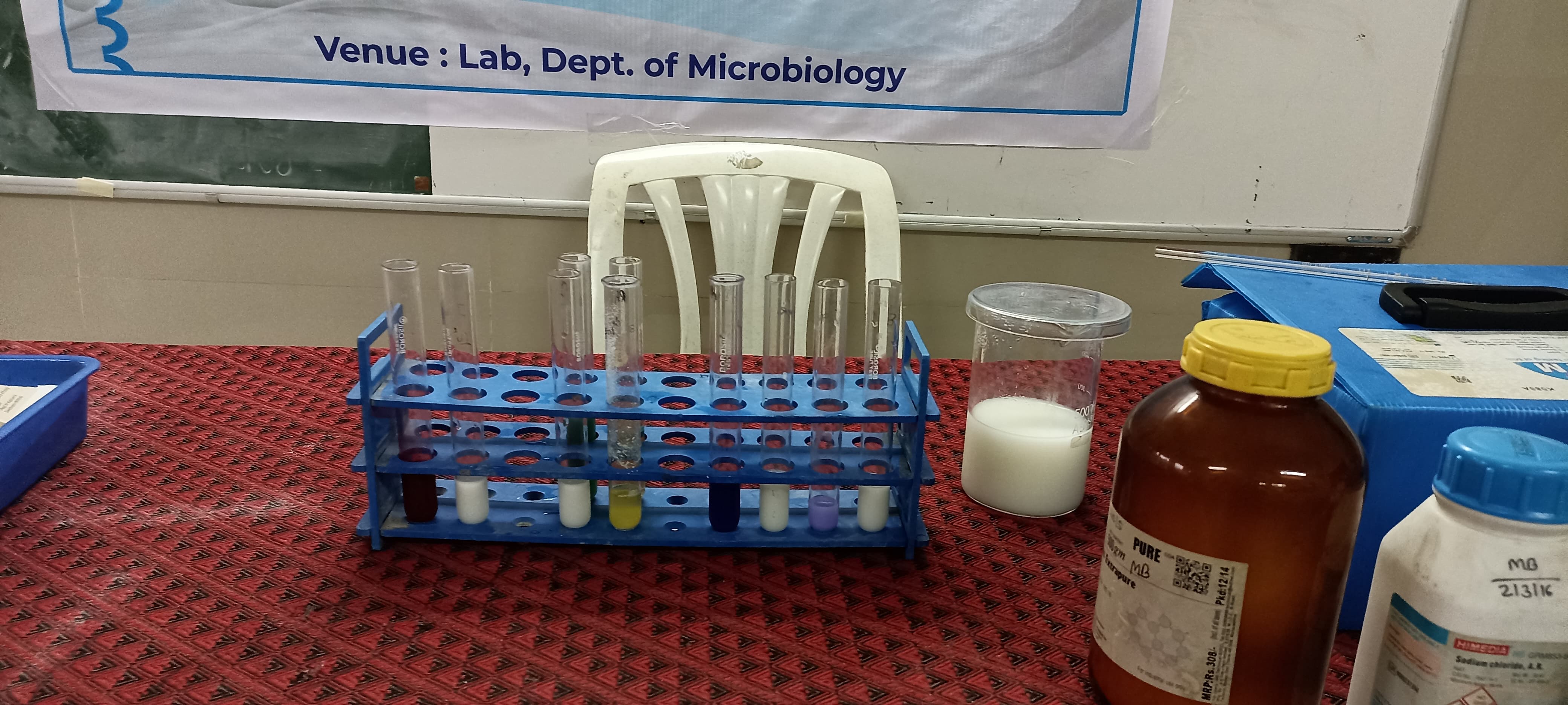 Reagents for adulteration test