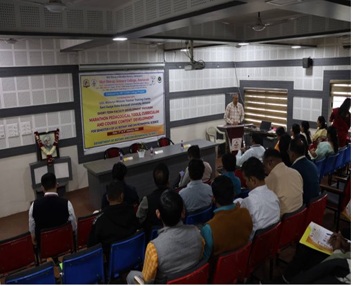  Dr. Dinesh Khedkar giving his presentation