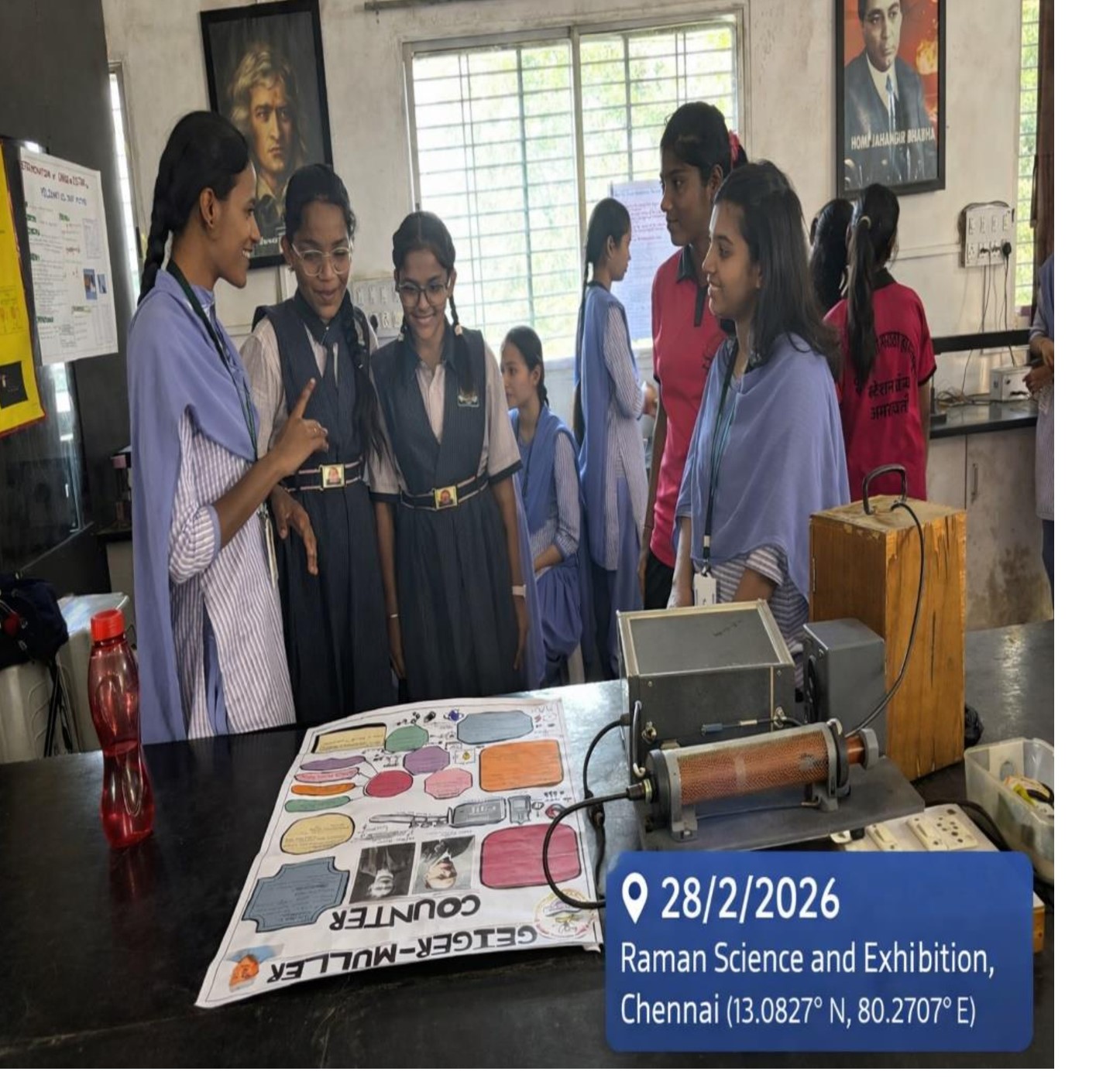 Hands on experiments for school student