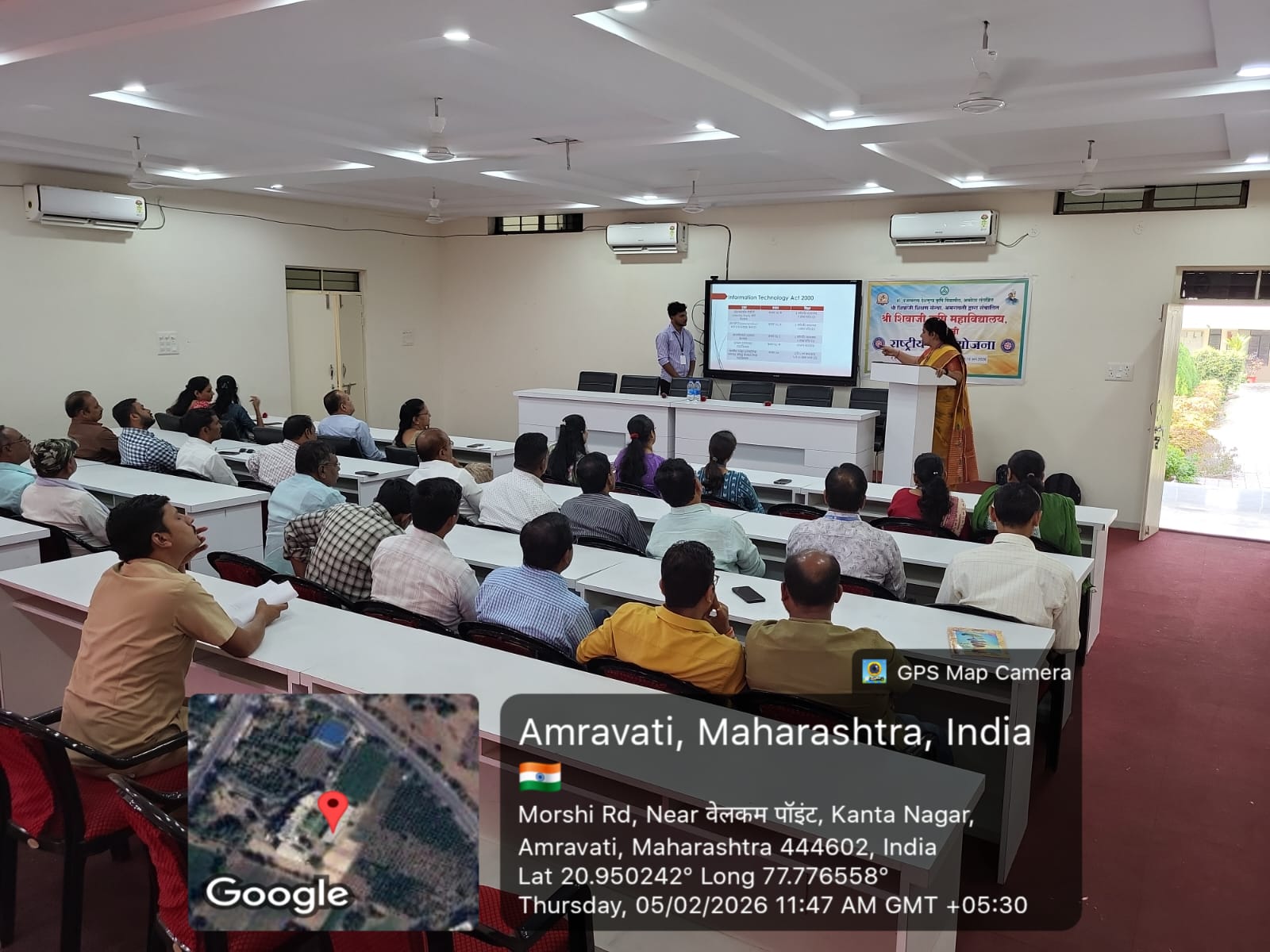 Resource Person Ms Kirti Thakre conducting workshop at Shri Shivaji Agriculture college, Amravati2