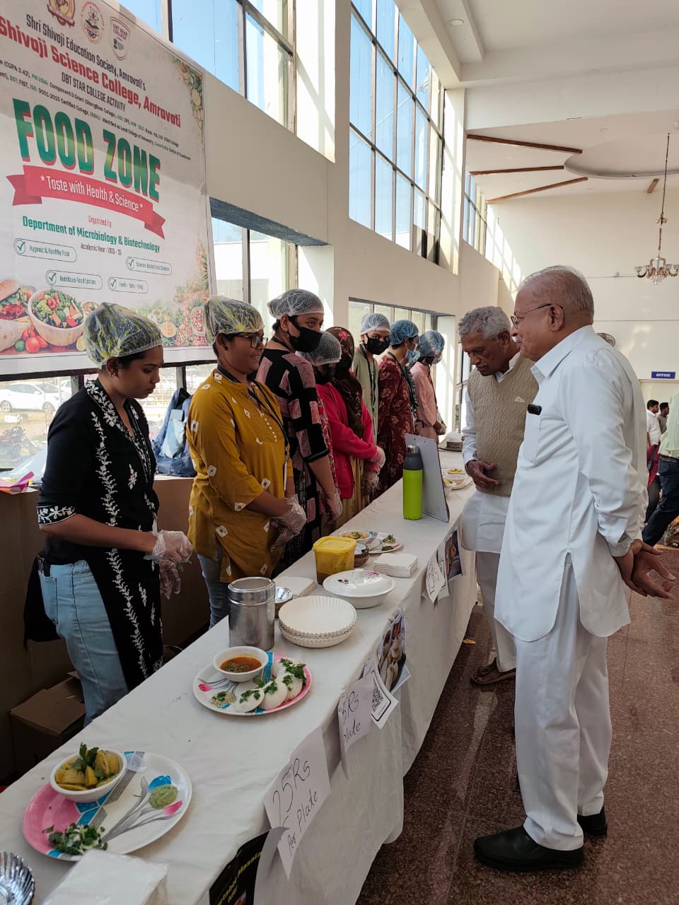 Teamwork makes the food work!