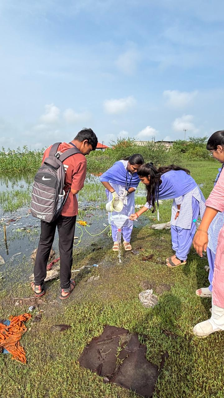 Student Collecting Samples(1)  for Zooplankton/Phytoplankton  