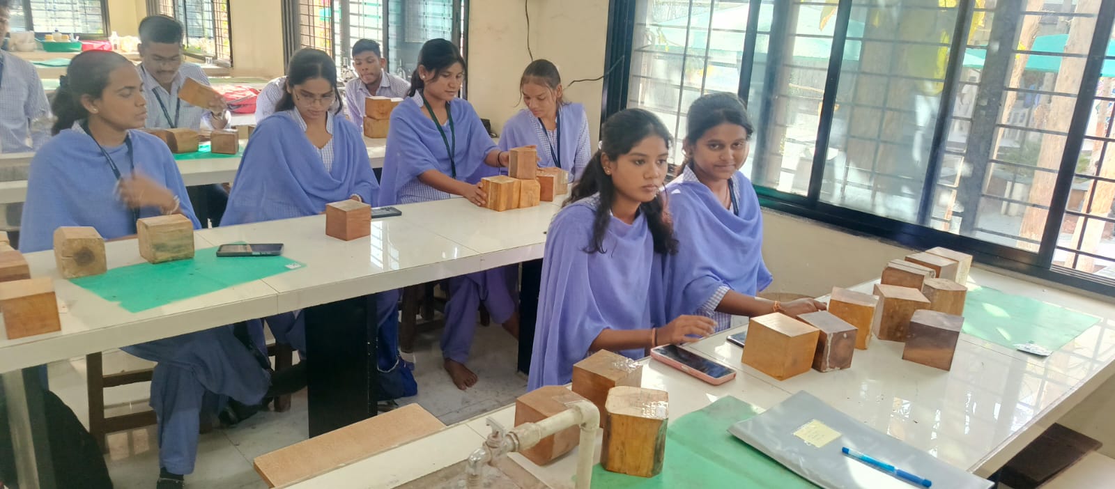 Students understanding the wood type