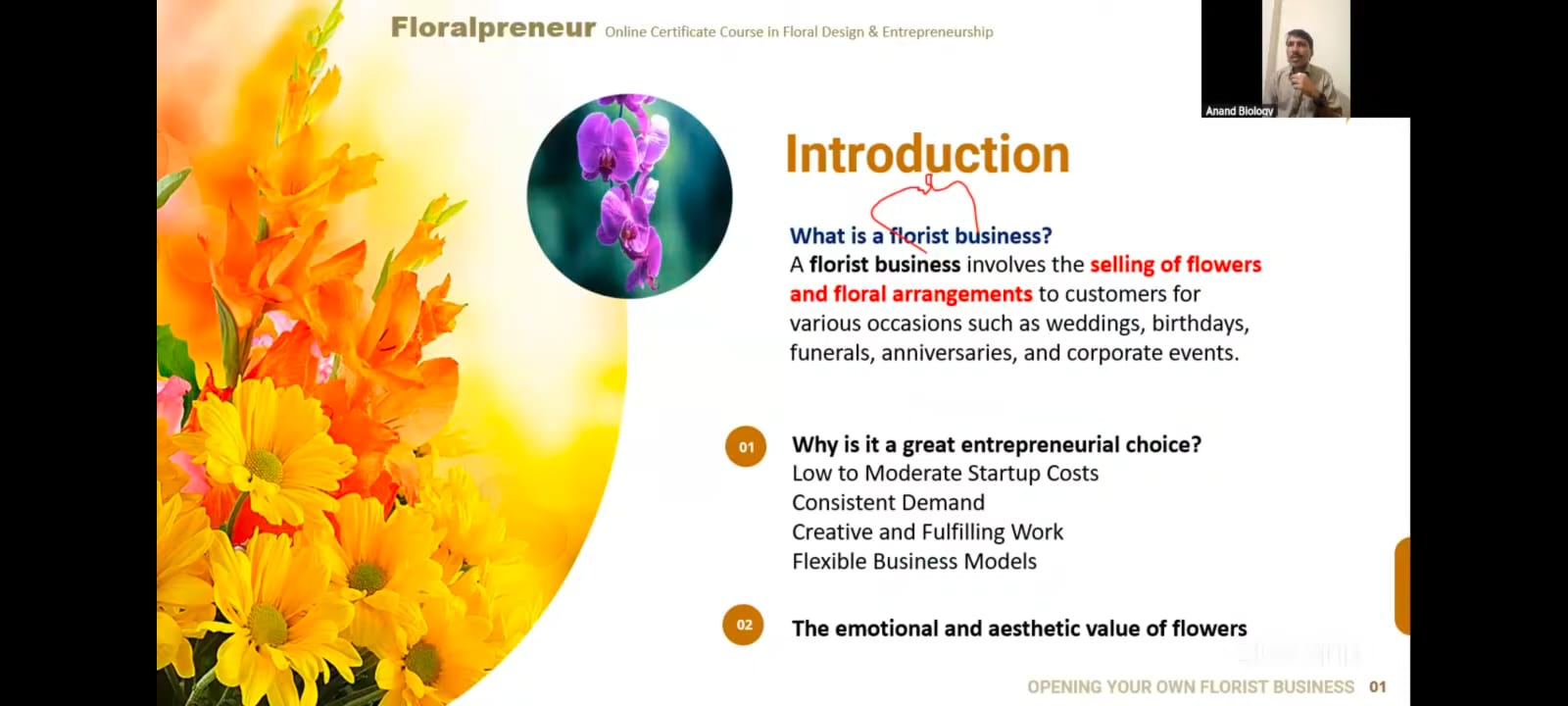 Dr Anand Hiwarale delivering lectures 