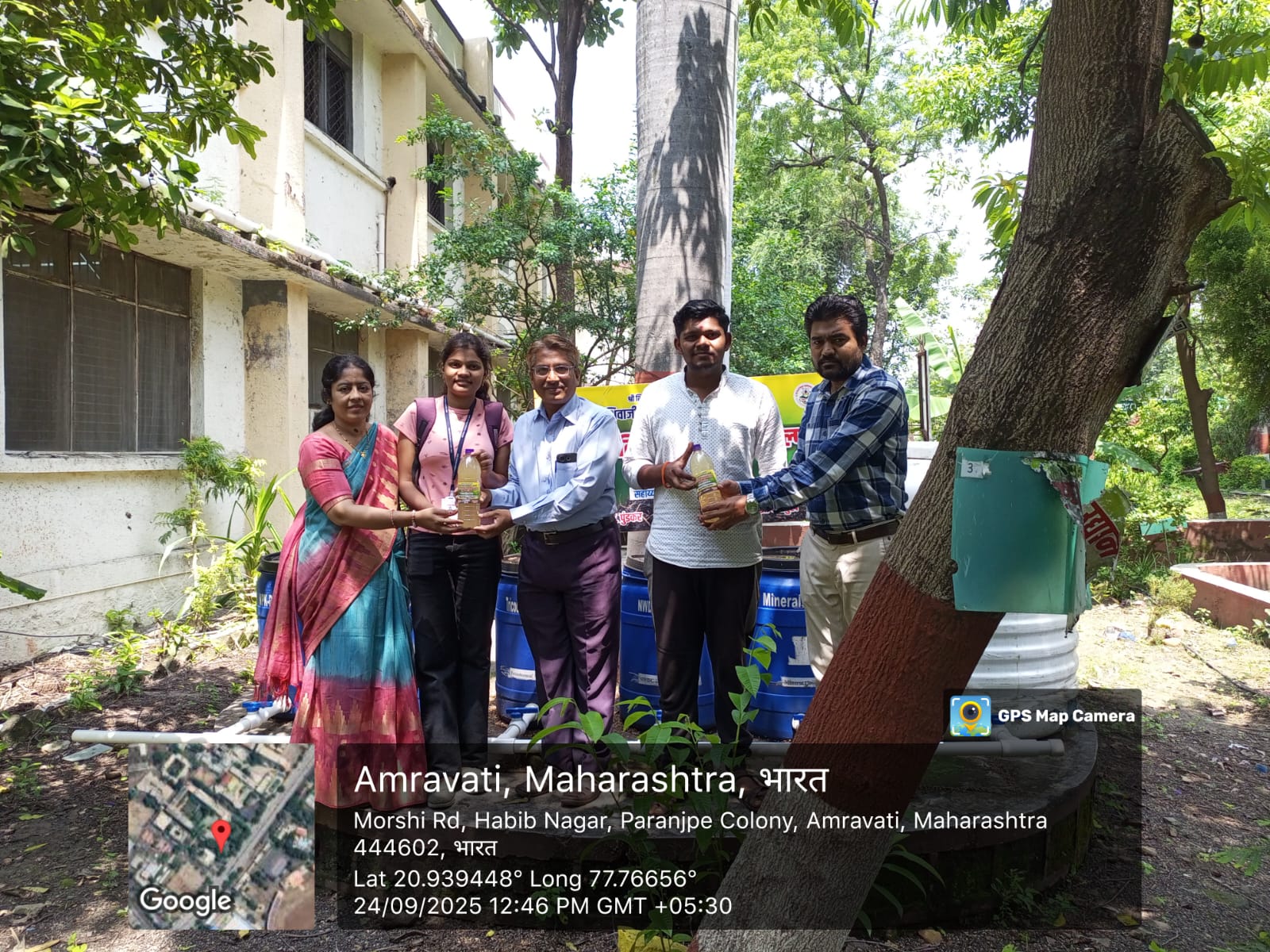 Distribution of Trichoderma and michorhizza 