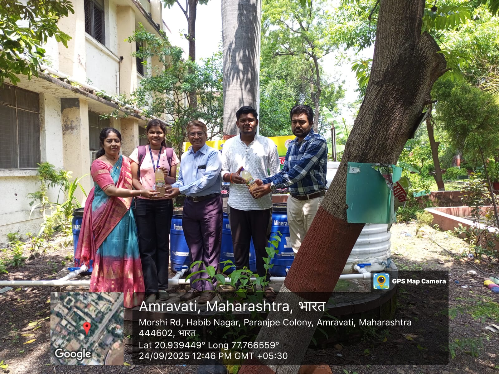 Distribution of Trichoderma, Mycorrhiza, Organic Waste Decomposer, NPK to Farmer Visited