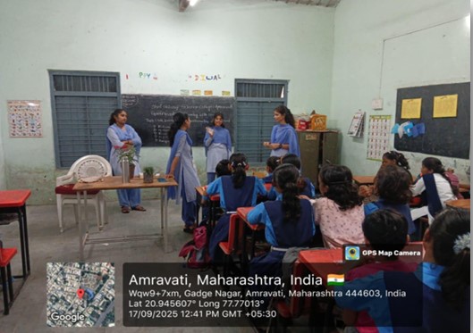 A Lecture Session with students