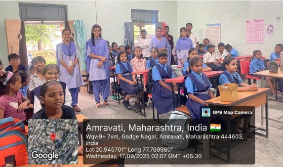 Pledge Session with students