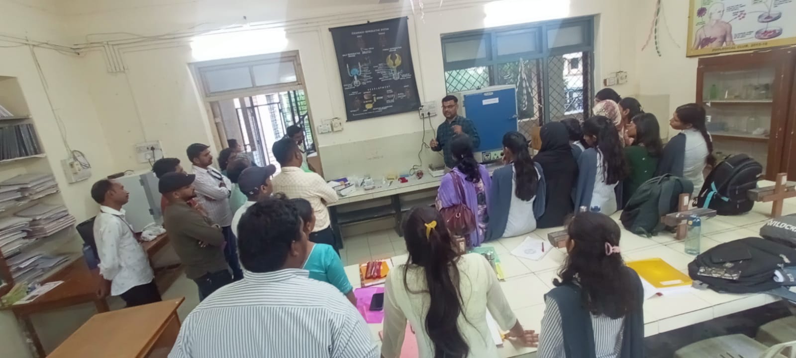 Hands on training session of PCR conducted by the expert.