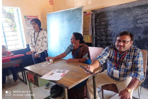Interaction session with students