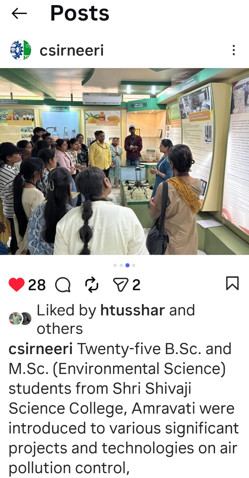 CSRI-NEERI post on instagram (2)