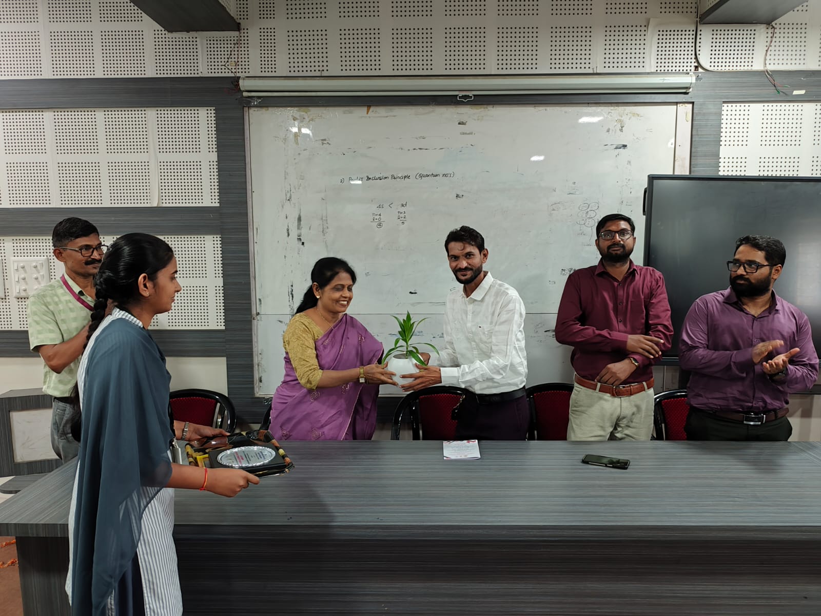 Felicitation of Dr. Aniket R. Borgawkar, Sir