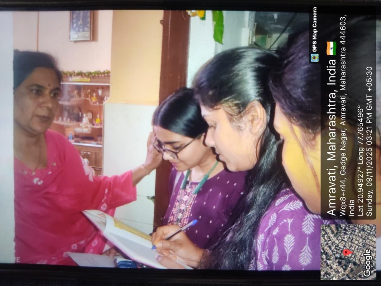 Interaction during Survey Photo