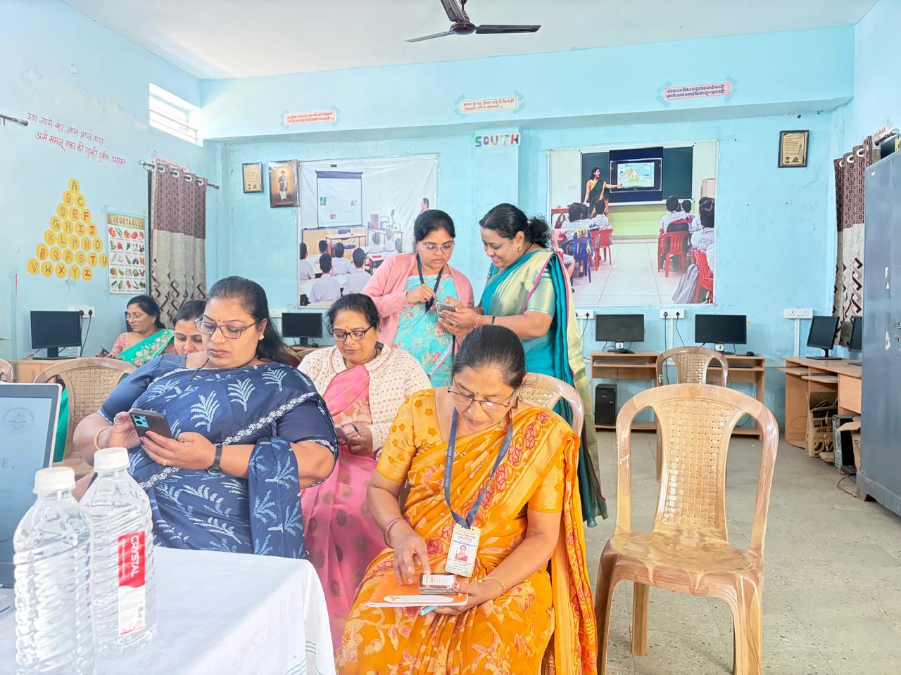 “Faculty engagement in ICT Tools Workshop for modern teaching practices.”