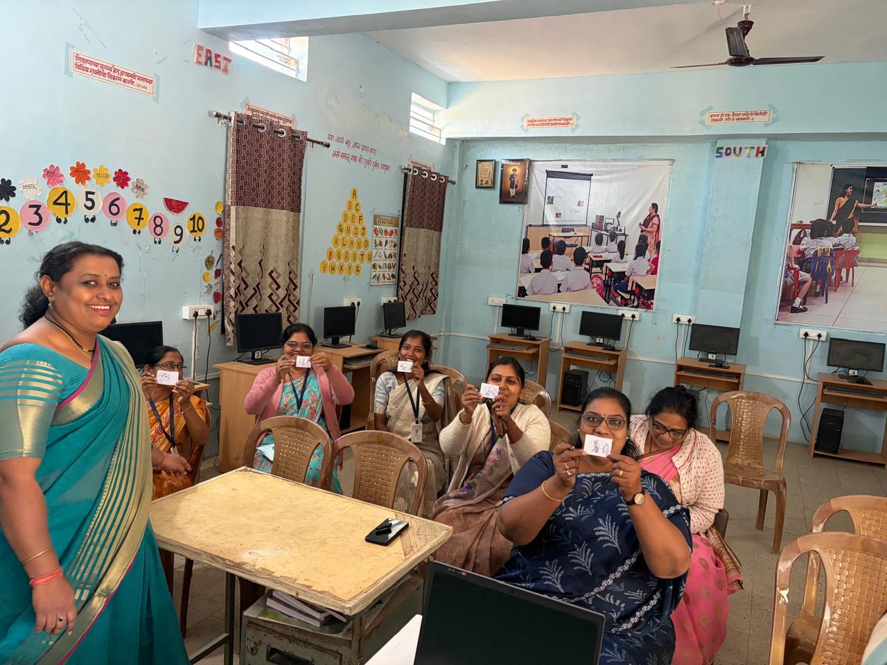 “A group of educators attending the Teacher Empowerment Workshop using ICT Tools.”