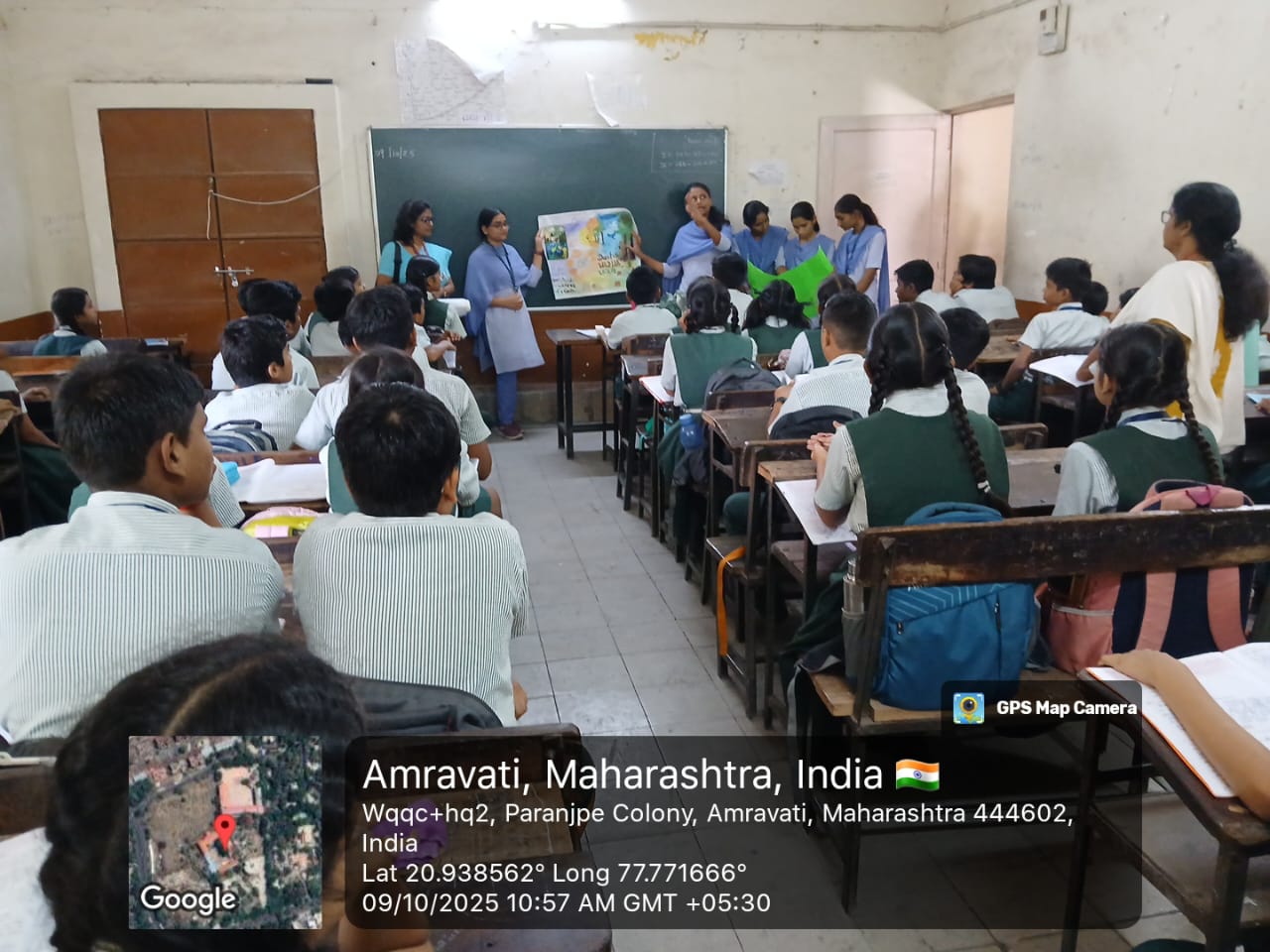 Awareness at Golden Kids High Schoo for Wildlife Conservation