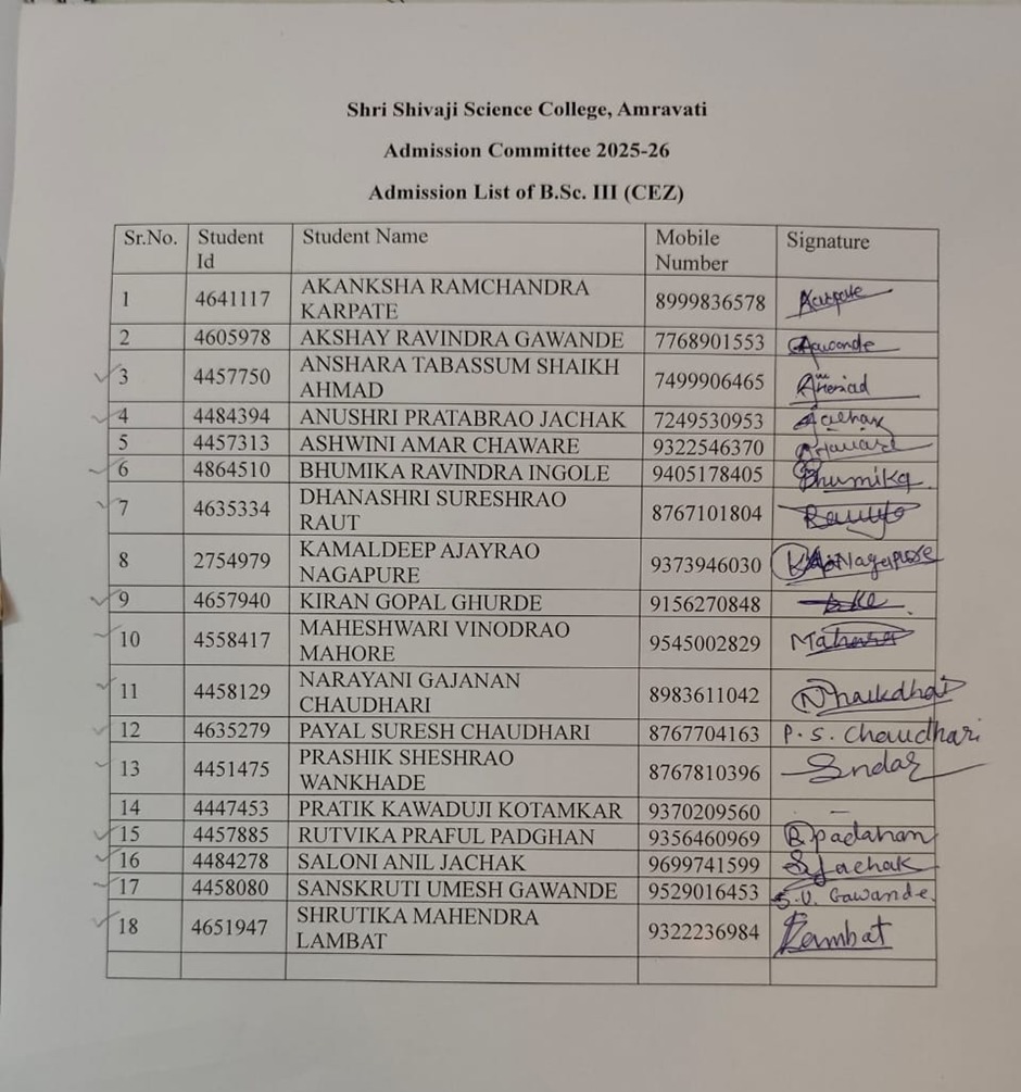 Students & staff members assembled Nr. Bhausaheb Deshmukh Statue for oath taking program