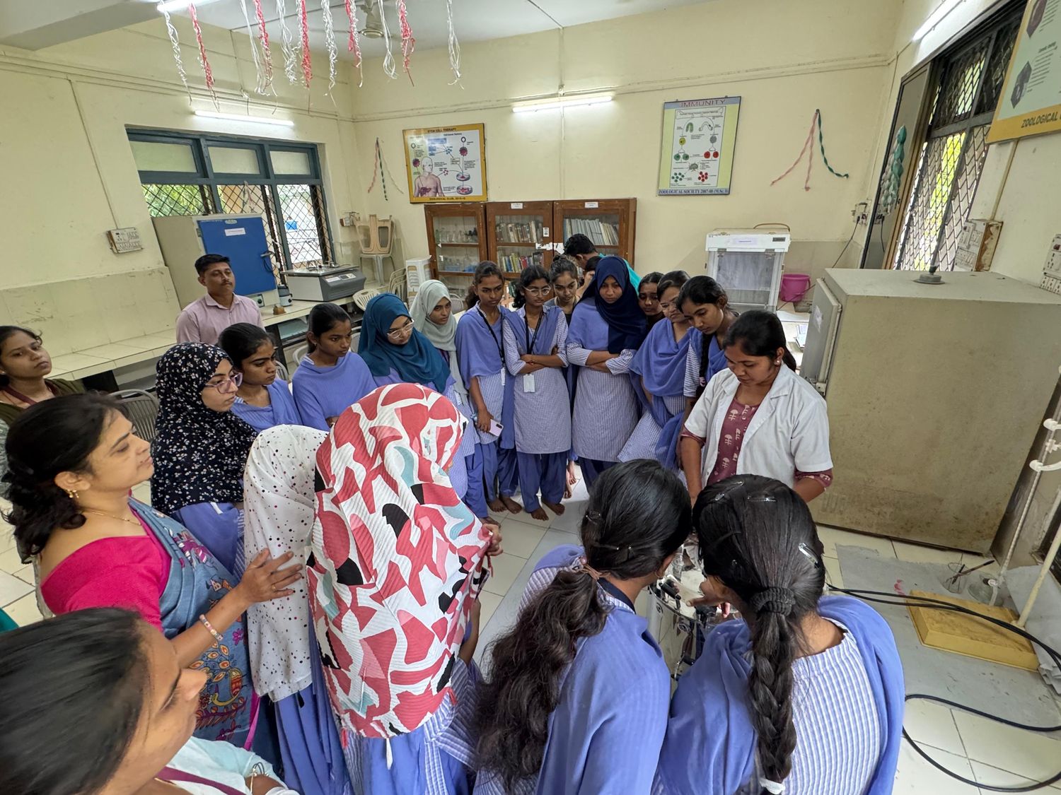 Demonstration of sterilization technique