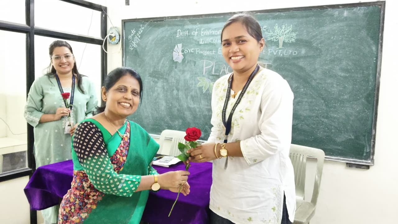 Felicitation of Ms. Shivani Deshmukh